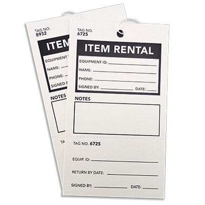 2 Part Rental Tag 2