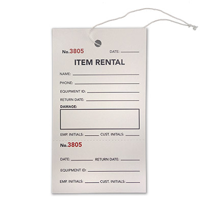 2 Part Rental Tag 3