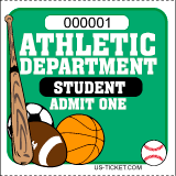 Athletic Event Tickets - Student