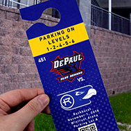 Custom Sport Valet Ticket