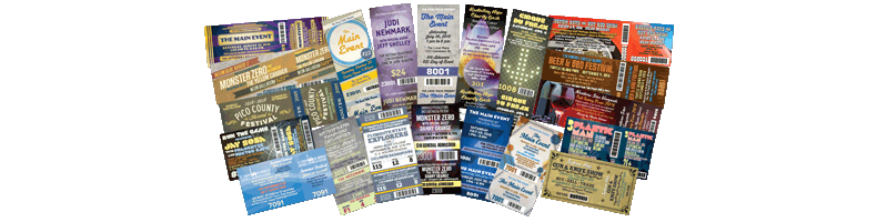 custom event ticket printing