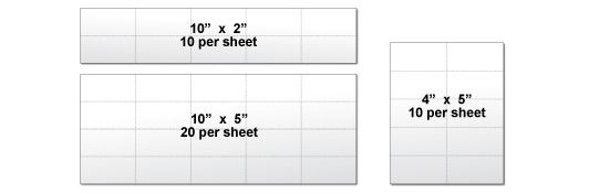 sheet ticket printer