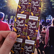 Custom 2x2 Fall Fest Tickets